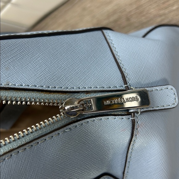 Michael Kors Sky Blue Tote - Picture 14 of 14